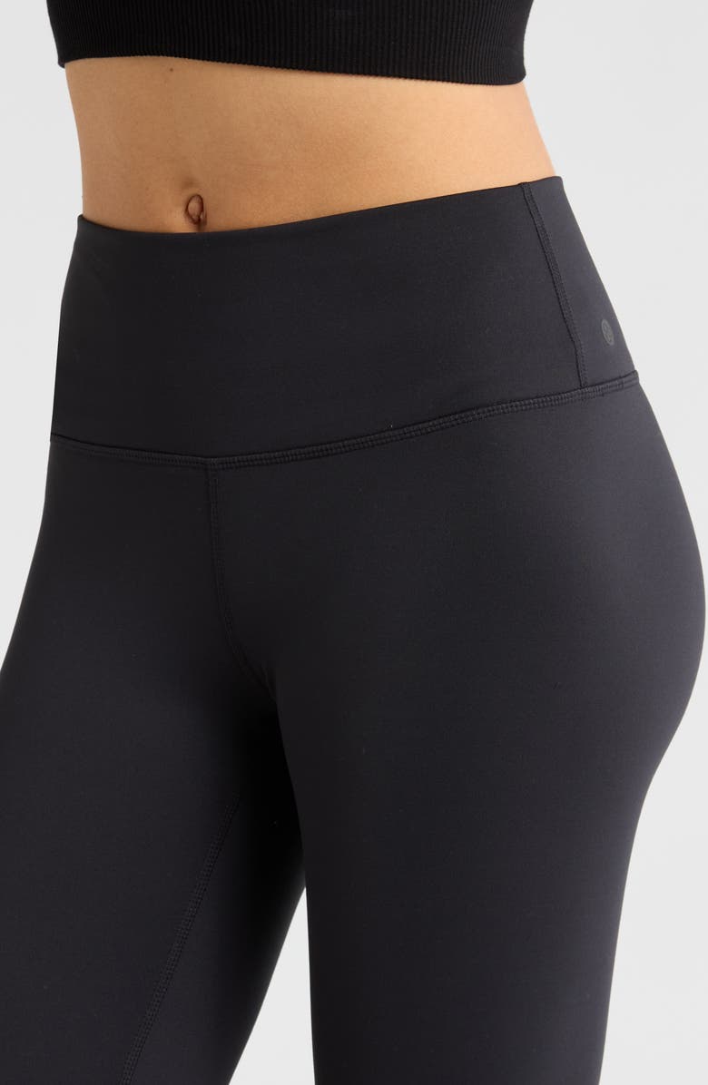 Zella High Waist Fleece Lined Leggings, Alternate, color, 