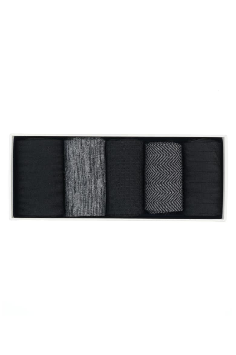 5-Pack Days of the Week Box Set, Main, color, BLACK