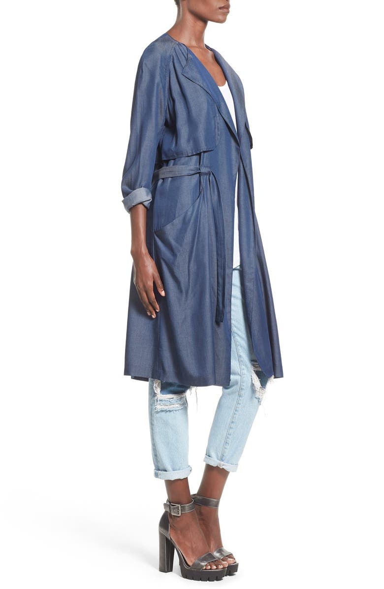 ASTR the Label ASTR 'Amy' Trench Coat, Alternate, color, 