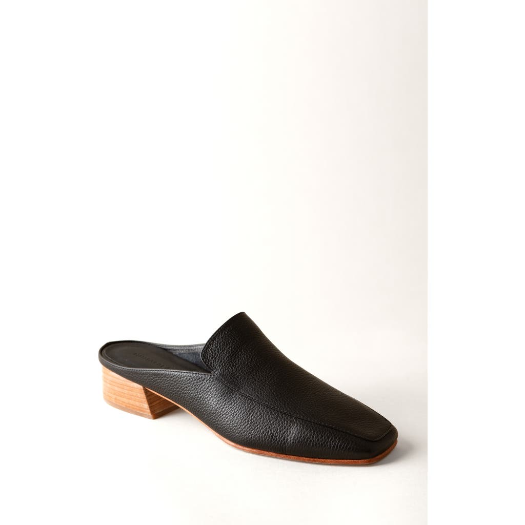 Huma Blanco Felix Slip-on Loafer Mule In Coal