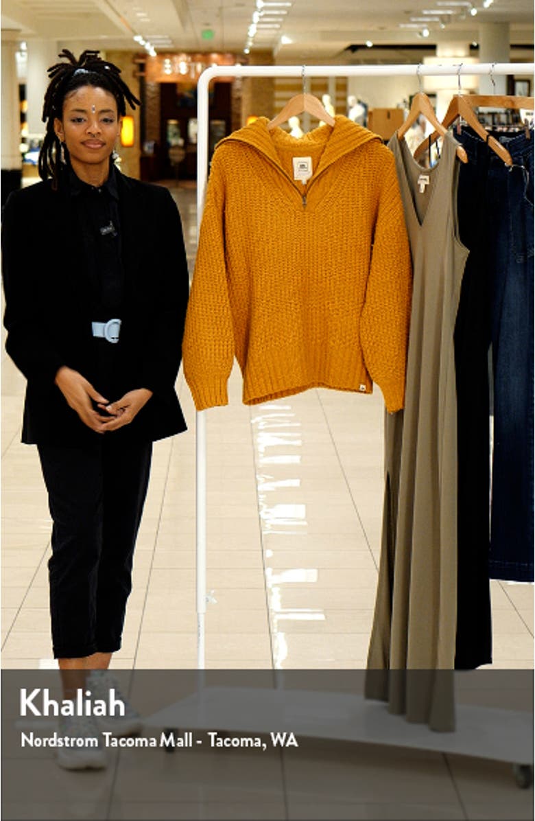 Seeker Quarter-Zip Sweater, sales video thumbnail