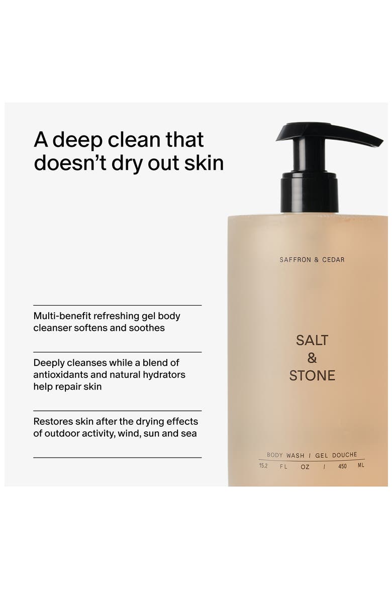 Saffron & Cedar Body Wash, Alternate, color, REFILL