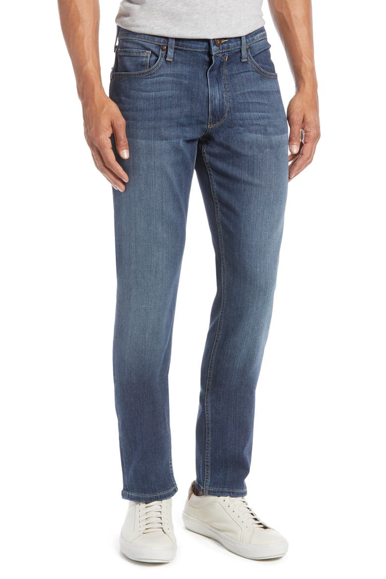Transcend - Federal Slim Straight Leg Jeans, Main, color, BIRCH