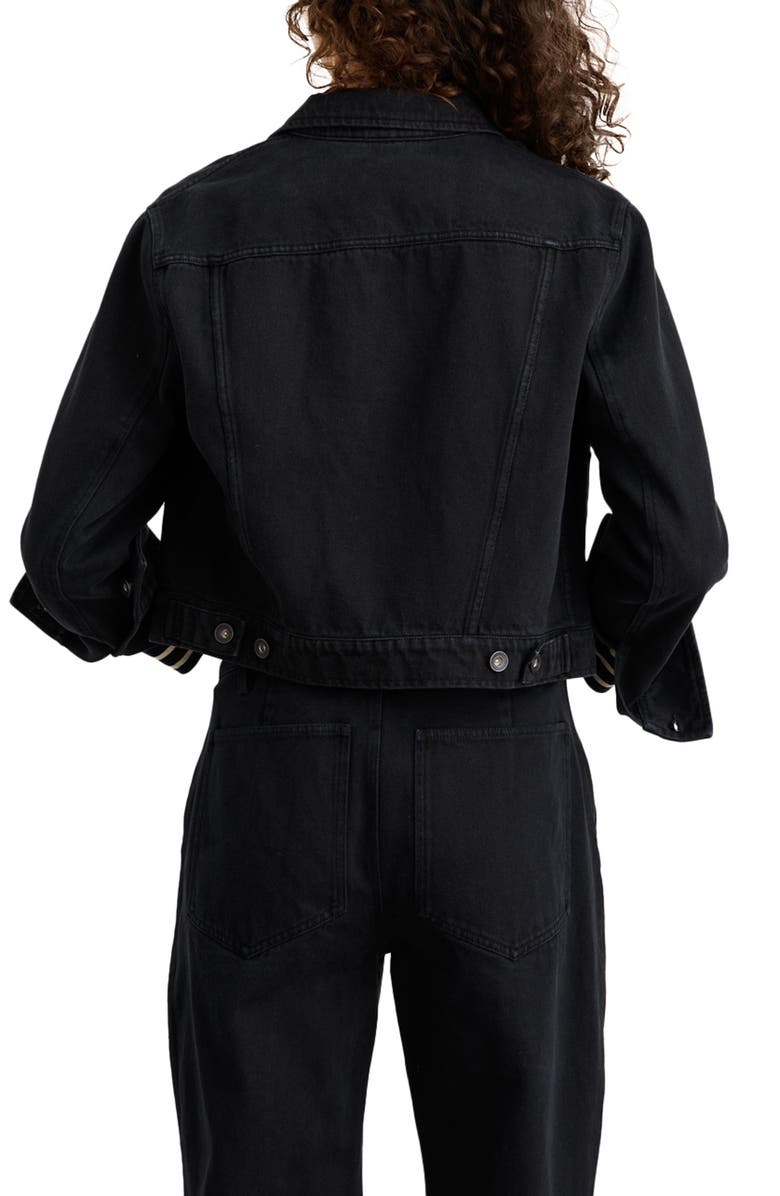 Alex Mill Shrunken Recycled Cotton & Cotton Jacket, Alternate, color, 