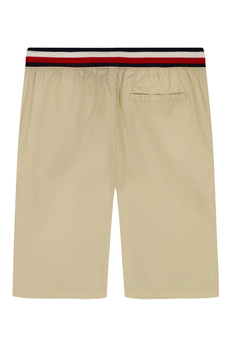 Kids' Woven Rib Waist Shorts, Alternate, color, FOG