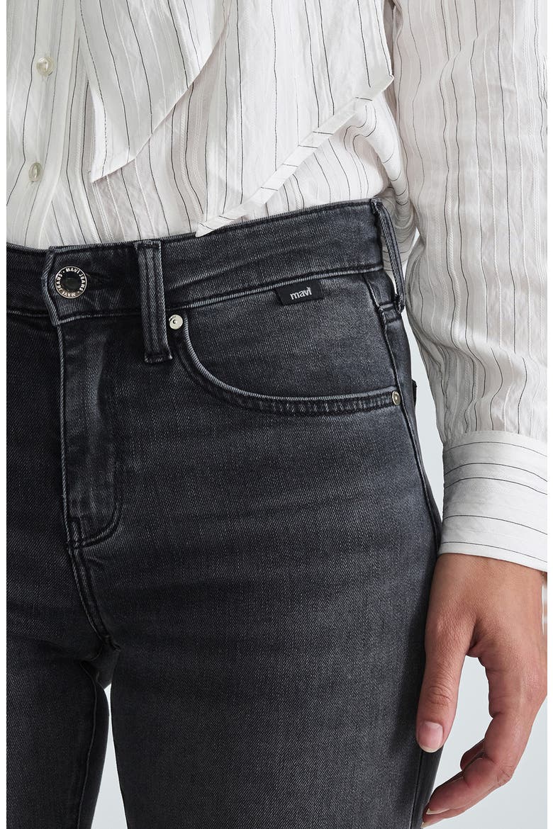 Vicky Brushed Bootcut Jeans, Alternate, color, LT SMOKE BRUSHED FEA