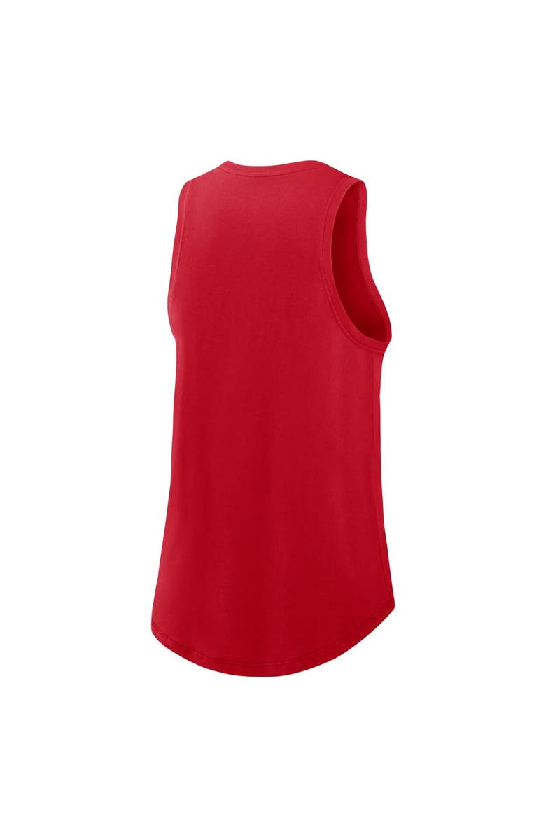 Nike Women's Nike Red St. Louis Cardinals Legacy Icon High Neck Fashion Tank Top, Alternate, color, 