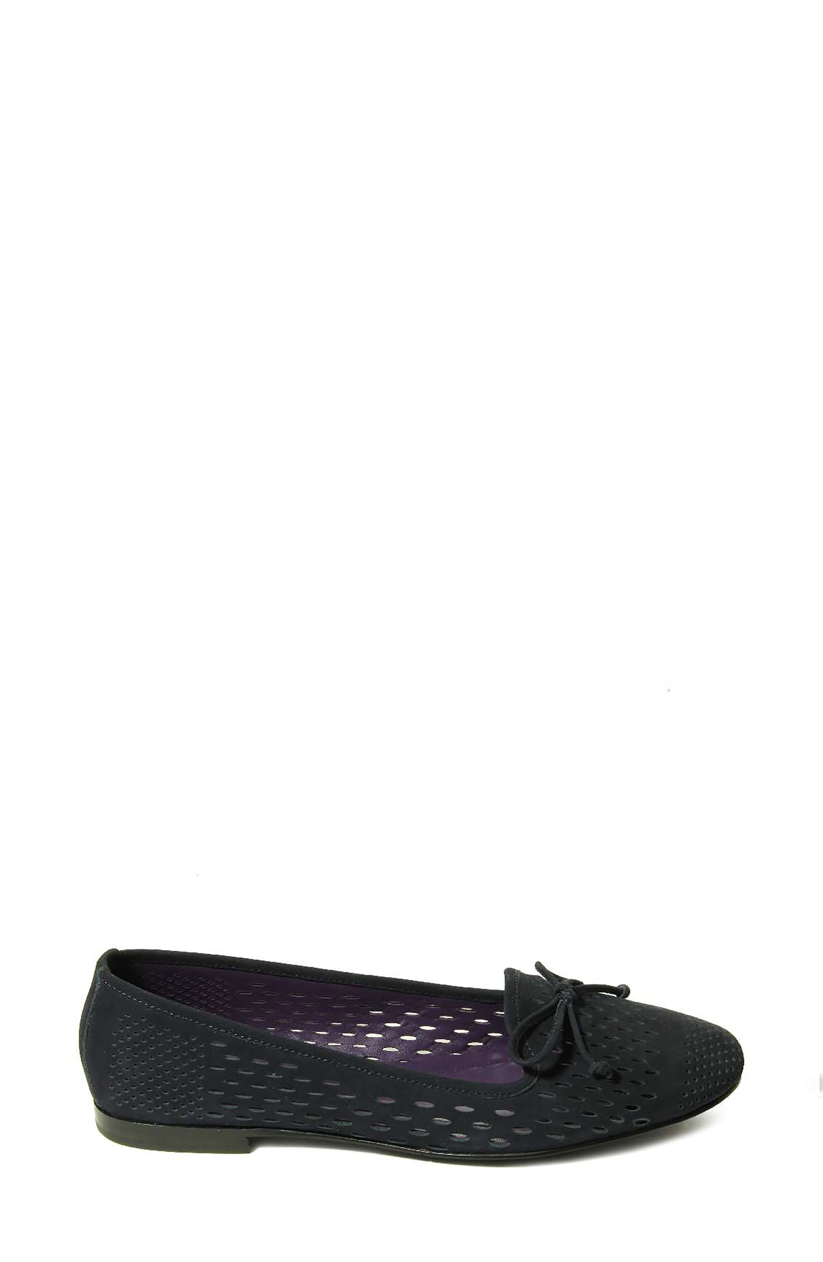 Iakona Skimmer Flat, Alternate, color, NAVY NUBUCK LEATHER
