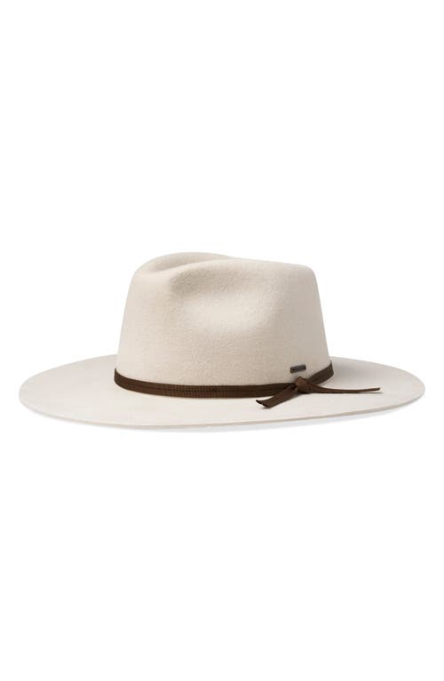 Brixton Cohen Wool Cowboy Hat in Dove 