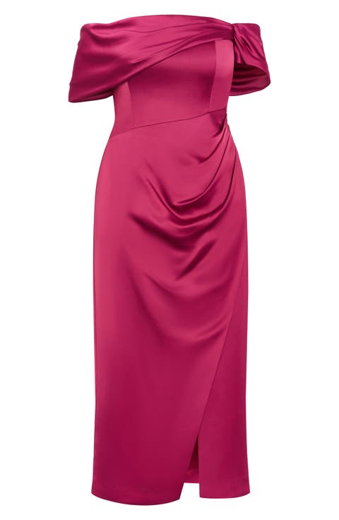 Paloma Off the Shoulder Maxi Dress
