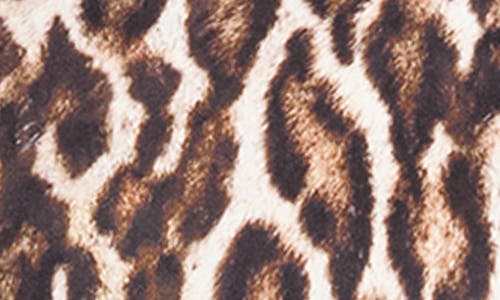 Isaac Mizrahi New York Tie Dye Pleated Belted Drop Waist Stretch Cotton Minidress In Animal Print