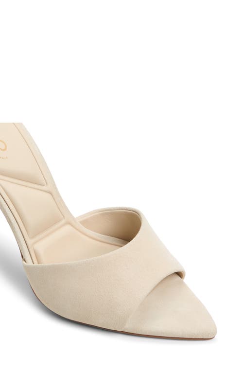 ALDO ALDO SEASHELLA POINTED TOE SLIDE SANDAL