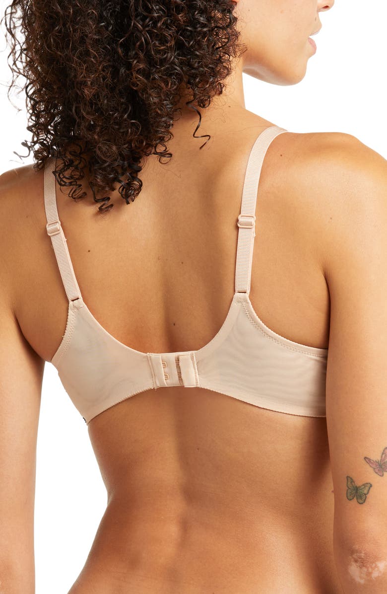 Chantelle Lingerie Midnight Flowers Underwire Bra, Alternate, color, 