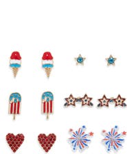 Leith Americana 6-Pack Stud Earrings
