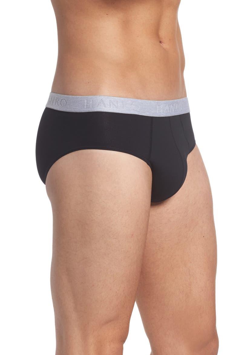 Cotton Essentials 2-Pack Cotton Briefs, Alternate, color, BLACK