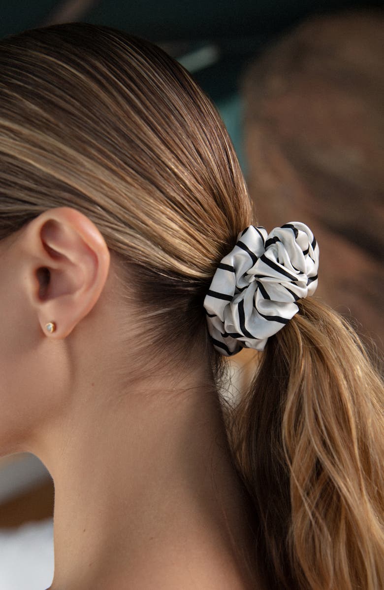 slip Midsummer 3-Pack Large Silk Scrunchies Set, Alternate, color, St Tropez