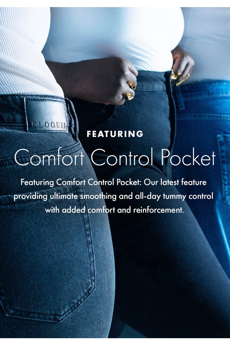 The Naomi Comfort Stretch Straight Leg Jean Crop, Alternate, color, MEDIUM WASH DENIM