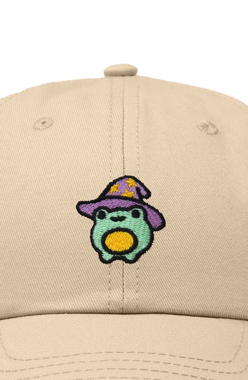 DALIX DALIX SORCERER FROG EMBROIDERED DAD HAT 