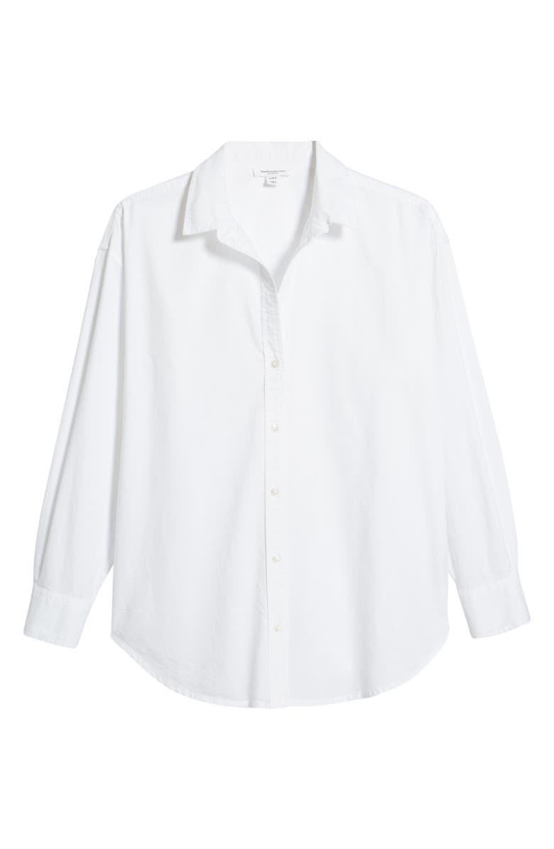 beachlunchlounge Women's Cotton Button-Up Shirt, Alternate, color, 