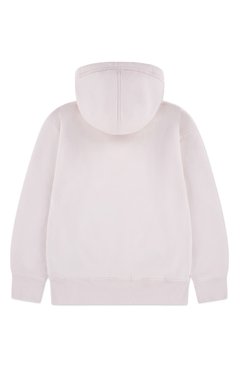 abercrombie kids Kids' Logo Cotton Blend Hoodie, Alternate, color, Mauve Chalk