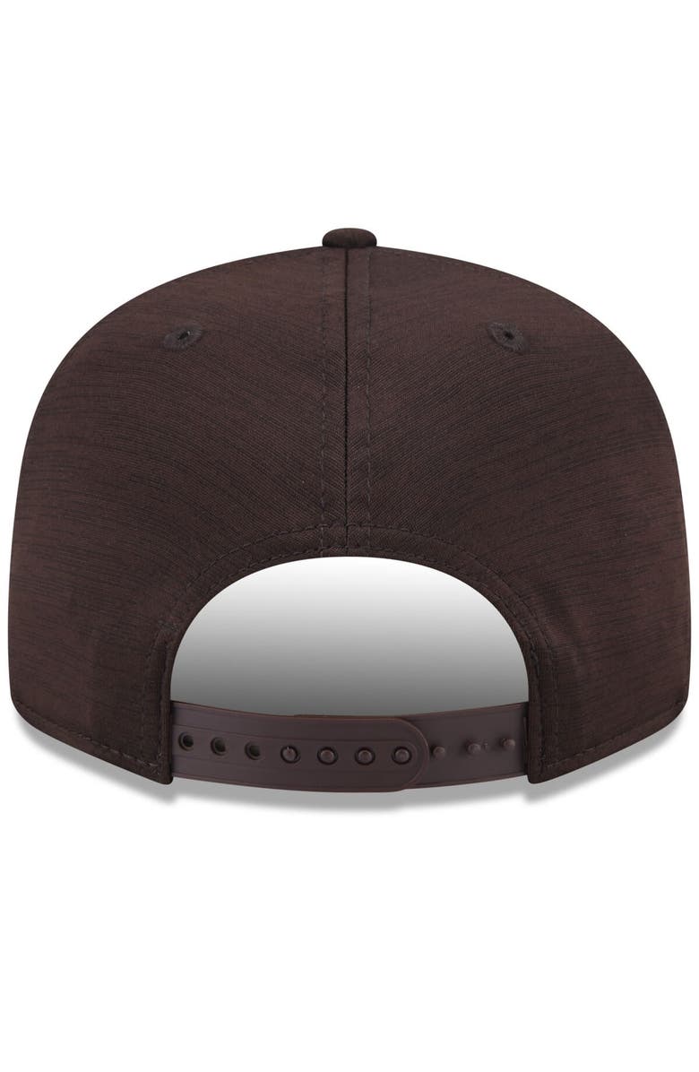 New Era Men's New Era  Brown San Diego Padres 2024 Clubhouse 9FIFTY Snapback Hat, Alternate, color, 