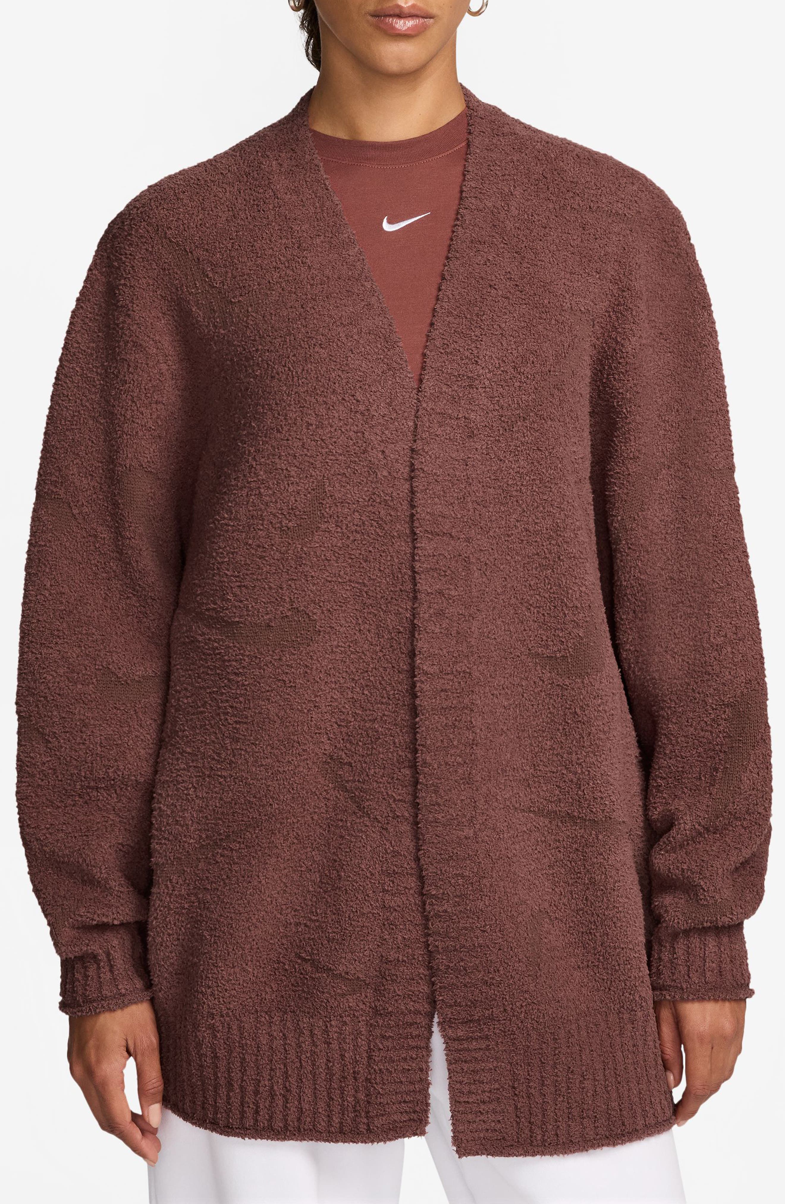 Phoenix Oversize Boucle Cardigan