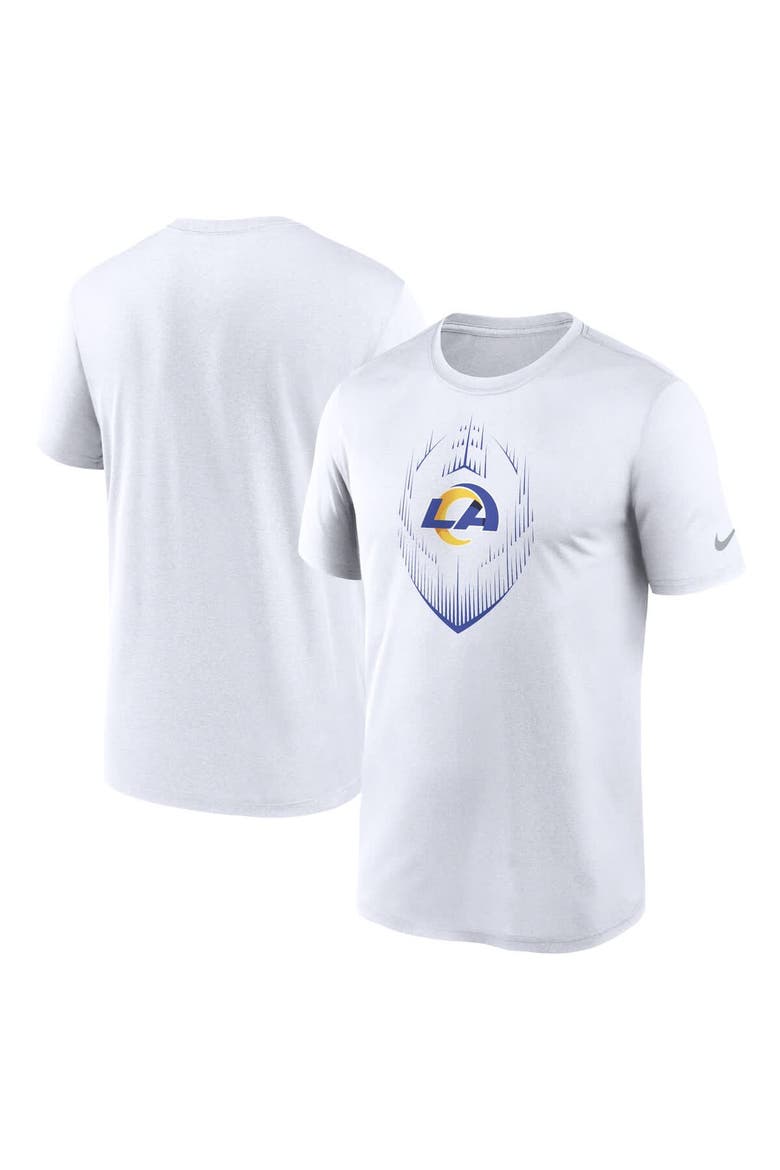 Men's Nike White Los Angeles Rams Primetime Legend Icon Performance T-Shirt, Main, color, White