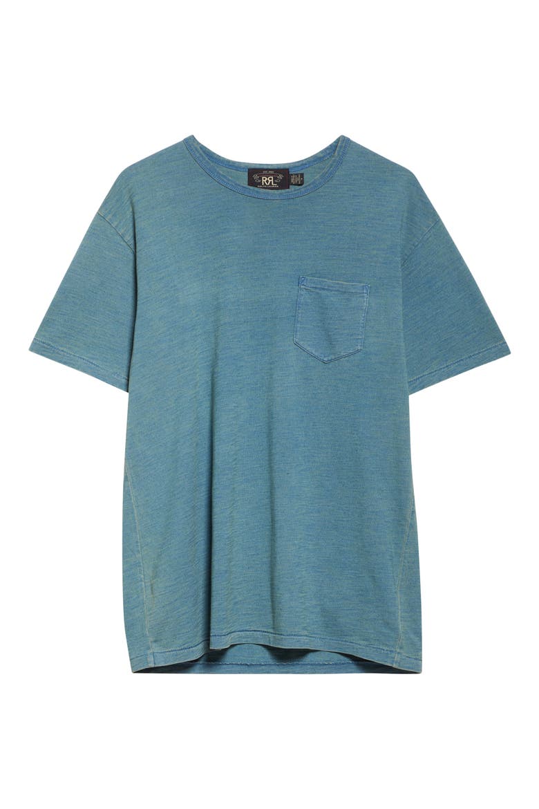 Indigo Jersey Pocket T-Shirt (Men) | Nordstrom