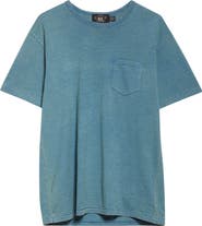 Double RL Indigo Jersey Pocket T-Shirt