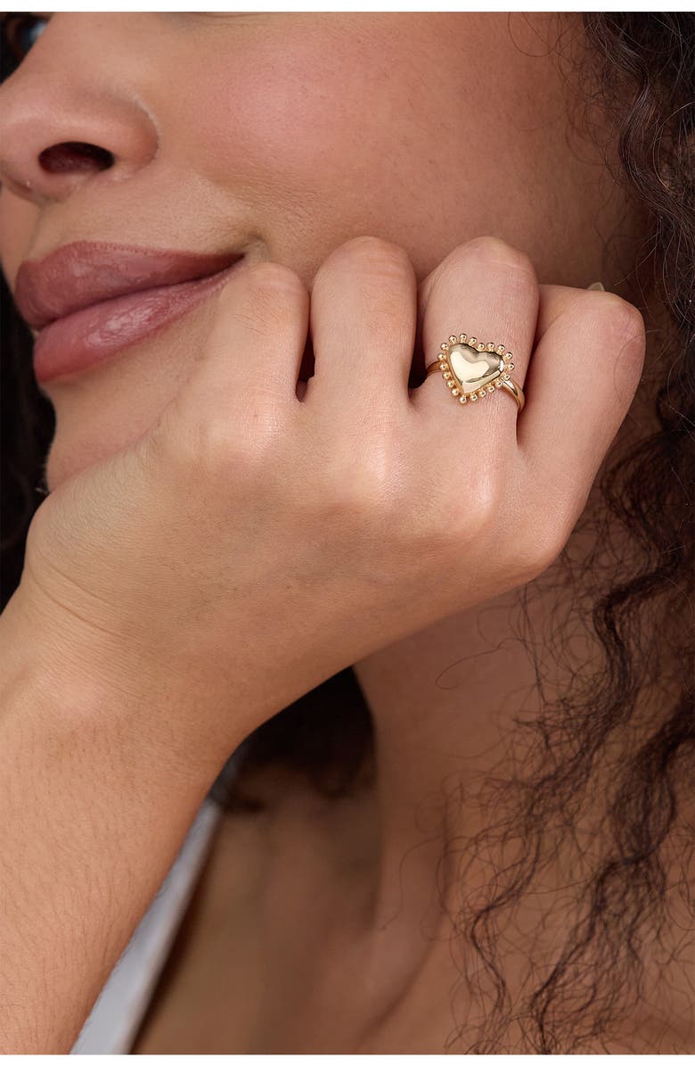 Bony Levy 14K Gold Heart Ring, Alternate, color, 14Ky