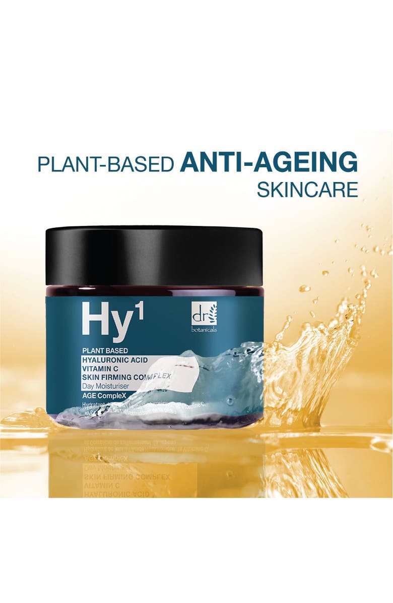 DR BOTANICALS Hyaluronic Acid 1% 
Vitamin C 1% 
Skin Firming Complex 1% Day Moisturiser 60ml x 2 Duo Pack, Alternate, color, White