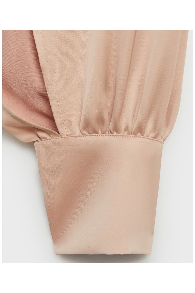 Split Sleeve A-Line Dress, Alternate, color, NUDE