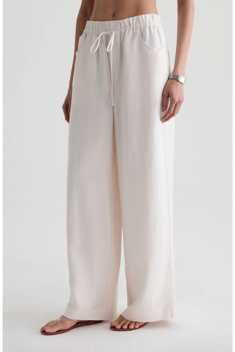 Century Drawstring Pants, Alternate, color, CHAMPAGNE