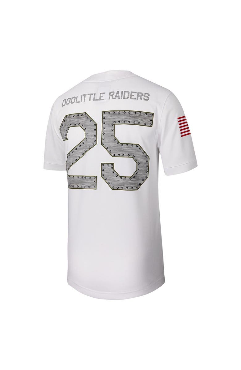 Nike Men's Nike #25 White Air Force Falcons Untouchable Football Replica Jersey, Alternate, color, White