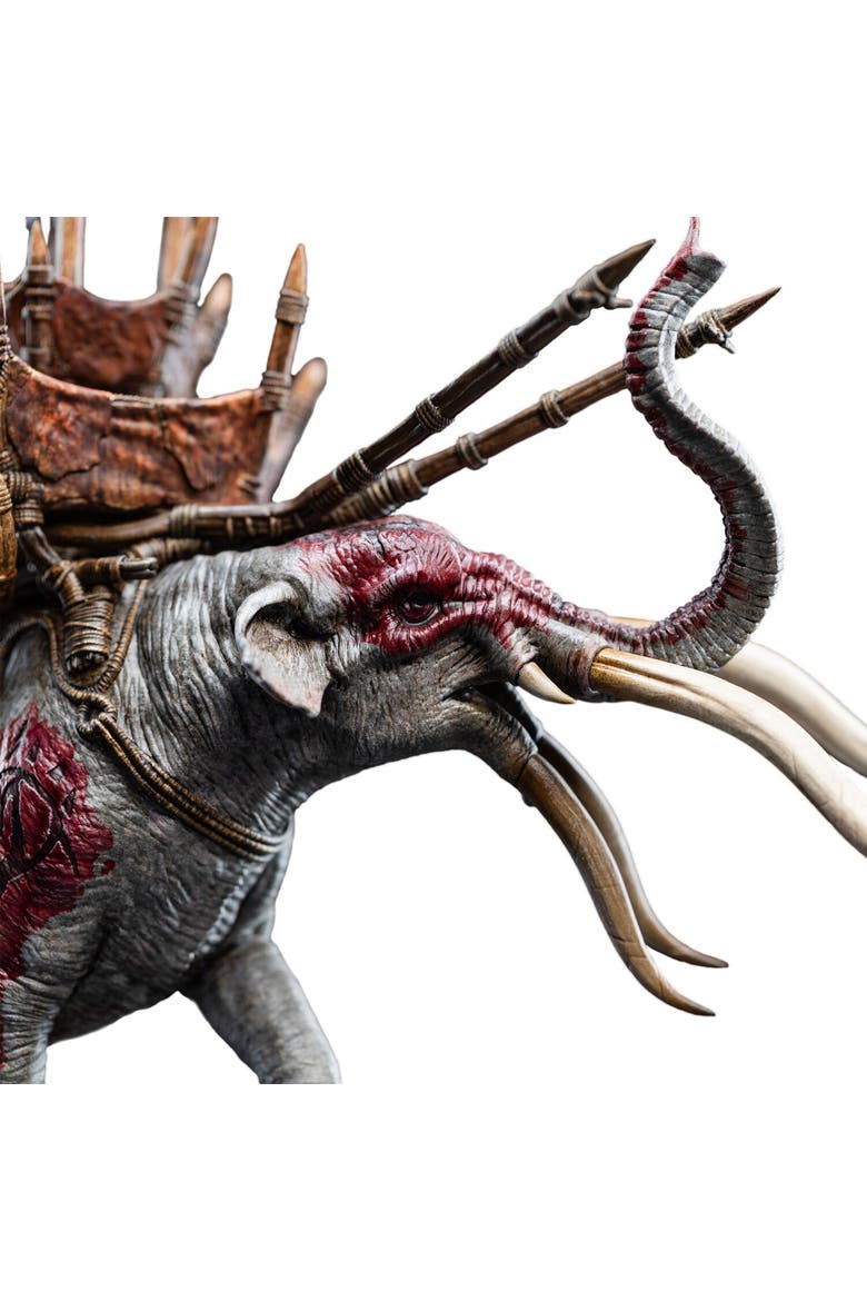 Lotr - Mumak In Battle Miniature Statue, Alternate, color, Multicolor