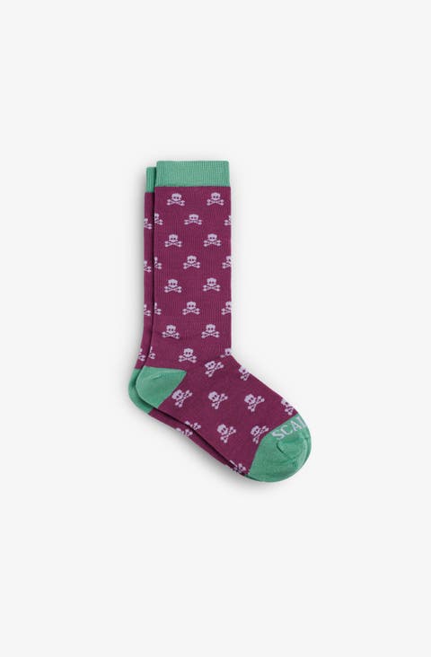 Skull L Socks Girls