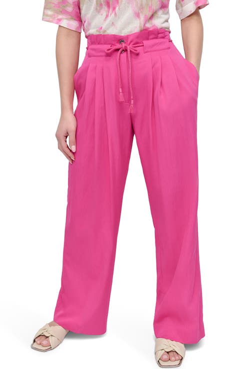 Rope Tie Wide Leg Pants