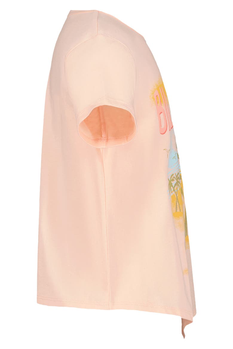 Kids' Lush Escape Graphic T-Shirt, Alternate, color, SOFT PEACH