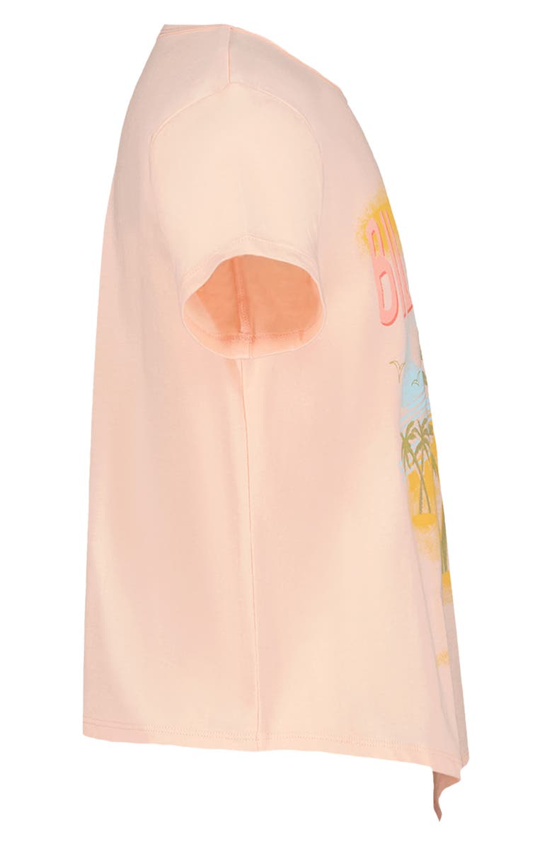 Billabong Kids' Lush Escape Graphic T-Shirt, Alternate, color, Soft Peach