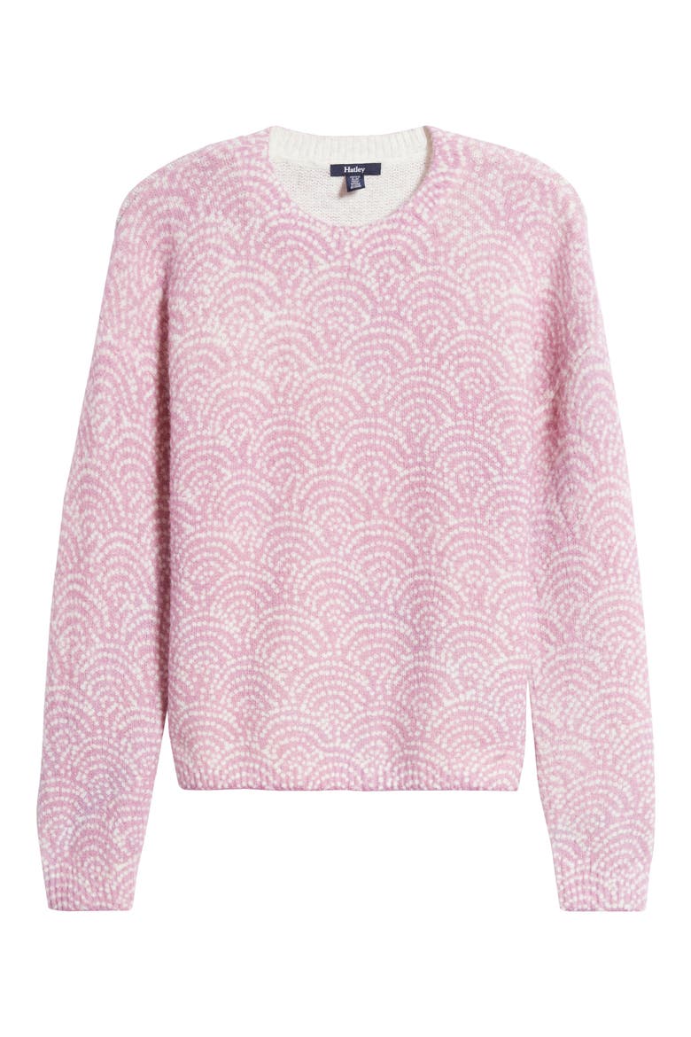 Ella Crewneck Sweater, Alternate, color, PINK