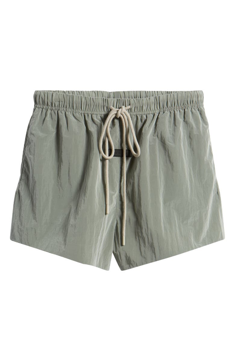 Fear of God Essentials Nylon Running Shorts, Alternate, color, 