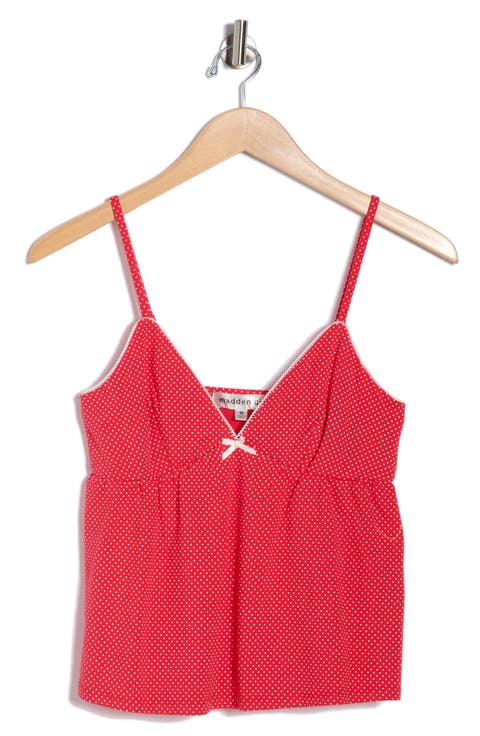 Picot Edge Babydoll Camisole