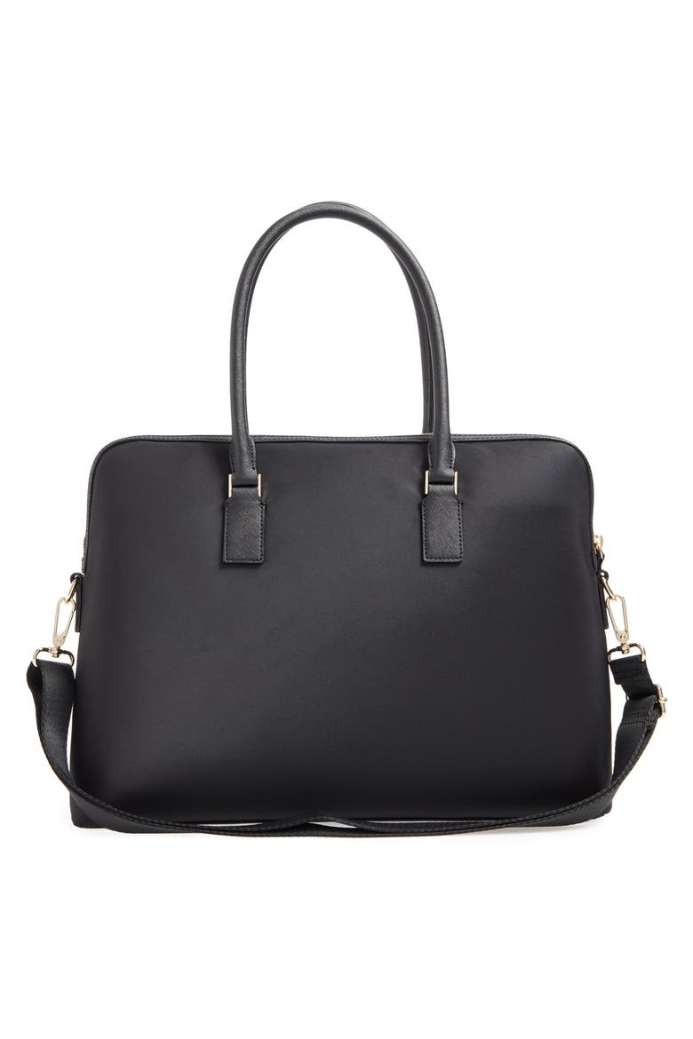 daveney 15 inch laptop bag, Alternate, color, BLACK
