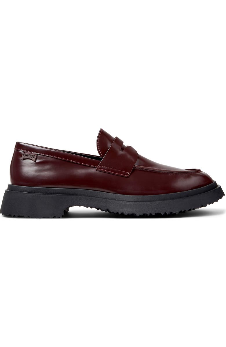 Camper Walden Twins Mismatched Penny Loafer, Alternate, color, Burgundy