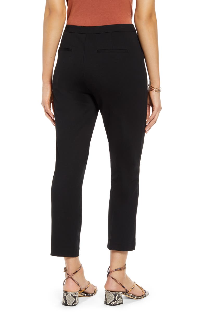 Halogen<sup>®</sup> Kick Flare Ponte Knit Crop Pants, Alternate, color,