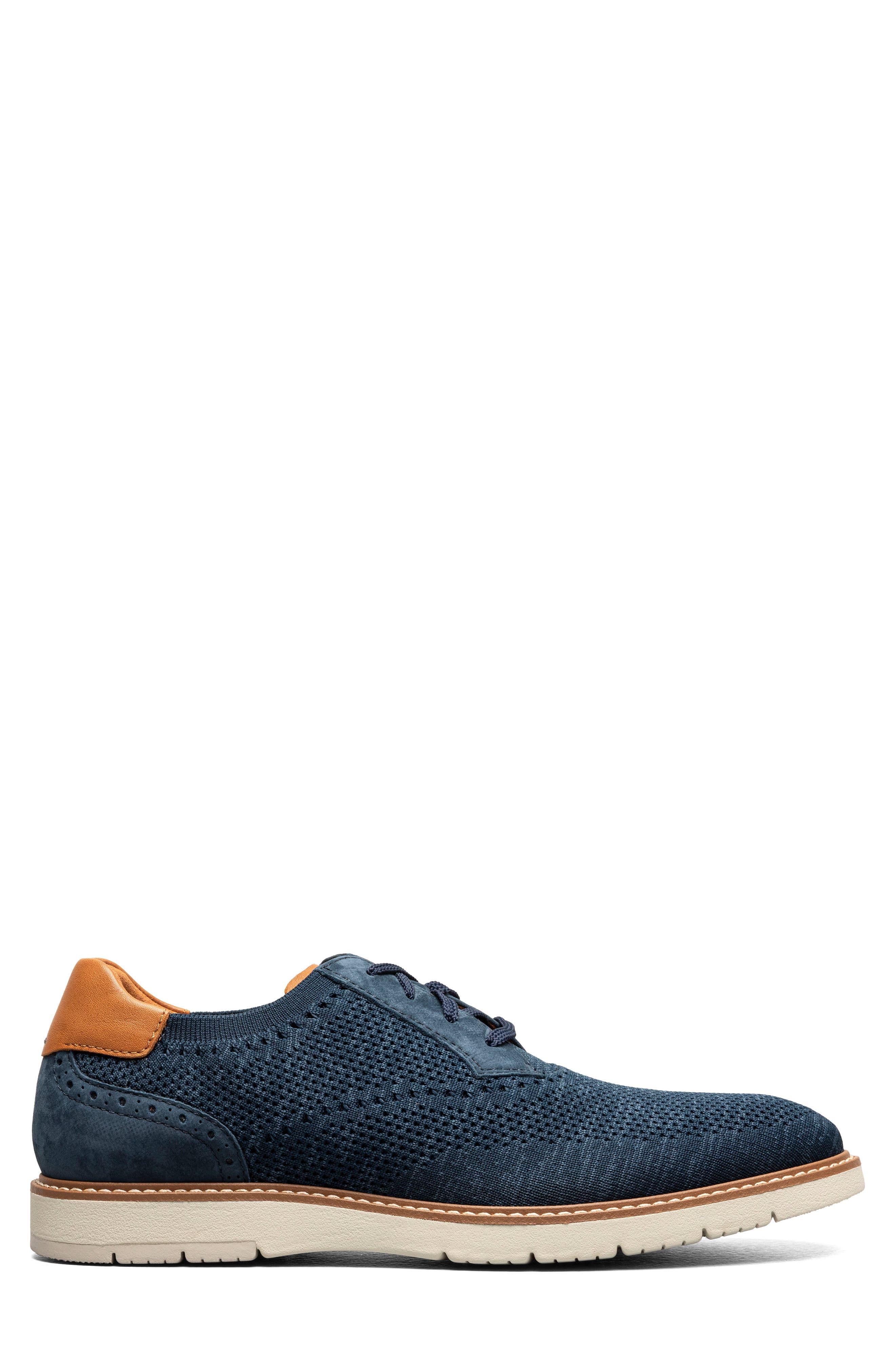 Florsheim Vibe Knit Derby, Alternate, color, Navy