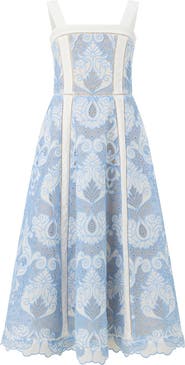 Marlo Kids Gisele Embroidered Maxi Dress