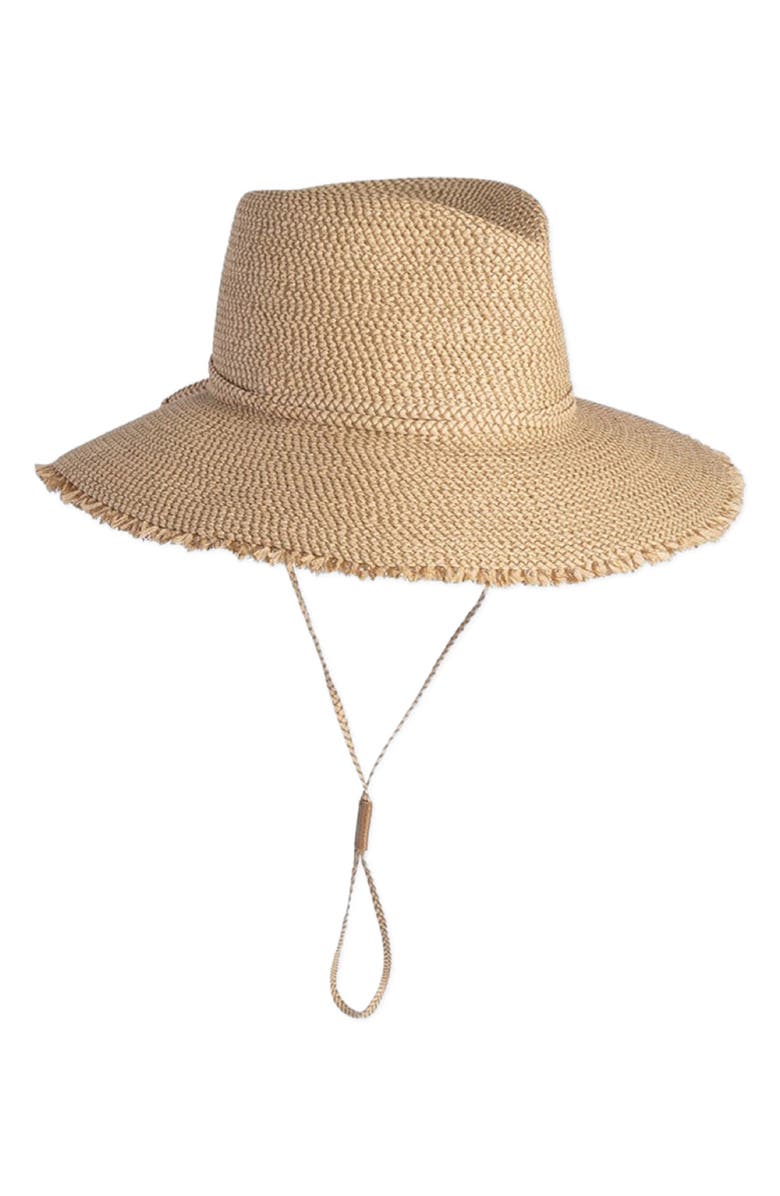Eric Javits VIP Squishee Sun Hat, Main, color, Peanut