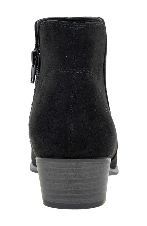 Unionbay Tacey Side Zip Bootie In Black