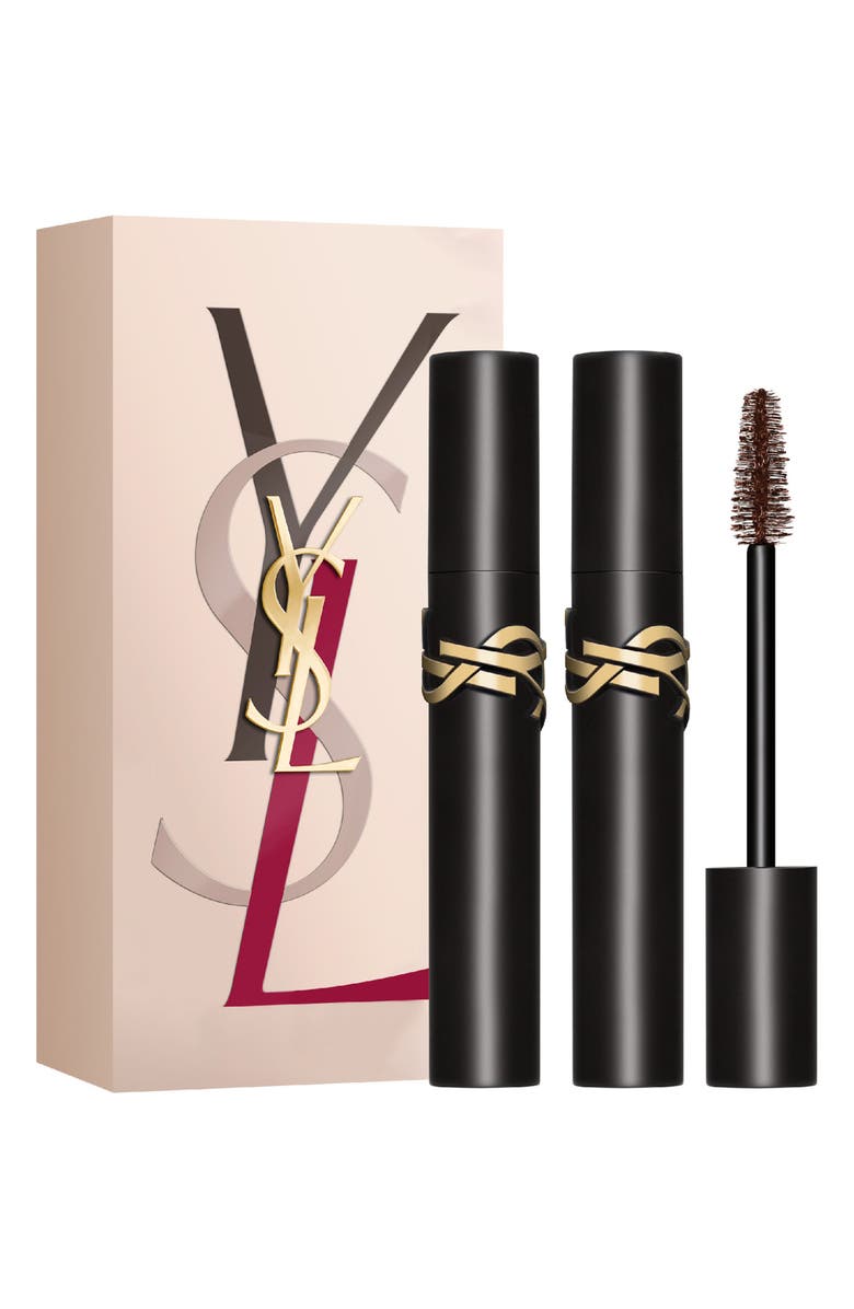 Yves Saint Laurent Lash Clash Mascara Duo - Brown $66 Value, Main, color,